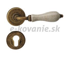 klucka Dverové kovanie ACT Antik R KK (BRONZ) 21eur