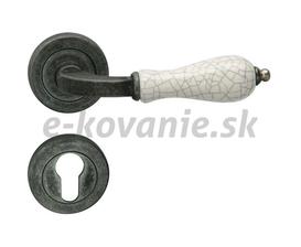 klucka Dverové kovanie ACT Dark R KK (ŠEDÁ PATINA) 21eur