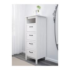komoda zasuvkova Ikea Brusali Šírka 51 cm Hĺbka 48 cm Výška 134 cm cena 80eur
