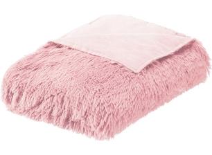 deka Fluffy ruzova moebelix 20eur