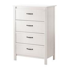 moja spalna: komoda zasuvkova Brusali Ikea Šírka 80 cm Hĺbka 48 cm Výška 117 cm cena 100eur