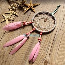 moja spalna: lapac snov Pink Feather Dream Catcher Car ebay.com 3eura