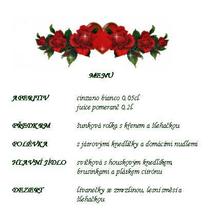 obedove svatebni menu