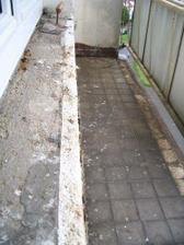 už docela uklizený balkón! Původní stav bohužel zaznamenán není