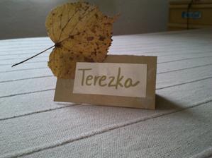 Návrh jmenovek (celá svatba bude do zlata a téma lipový květ)