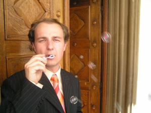 Petr s bublifukem