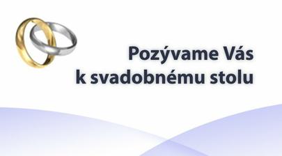 pozvanka ku stolu
