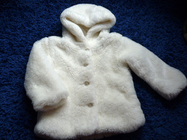 teplý kabátek s lesklou nitkou - Obrázek č. 1