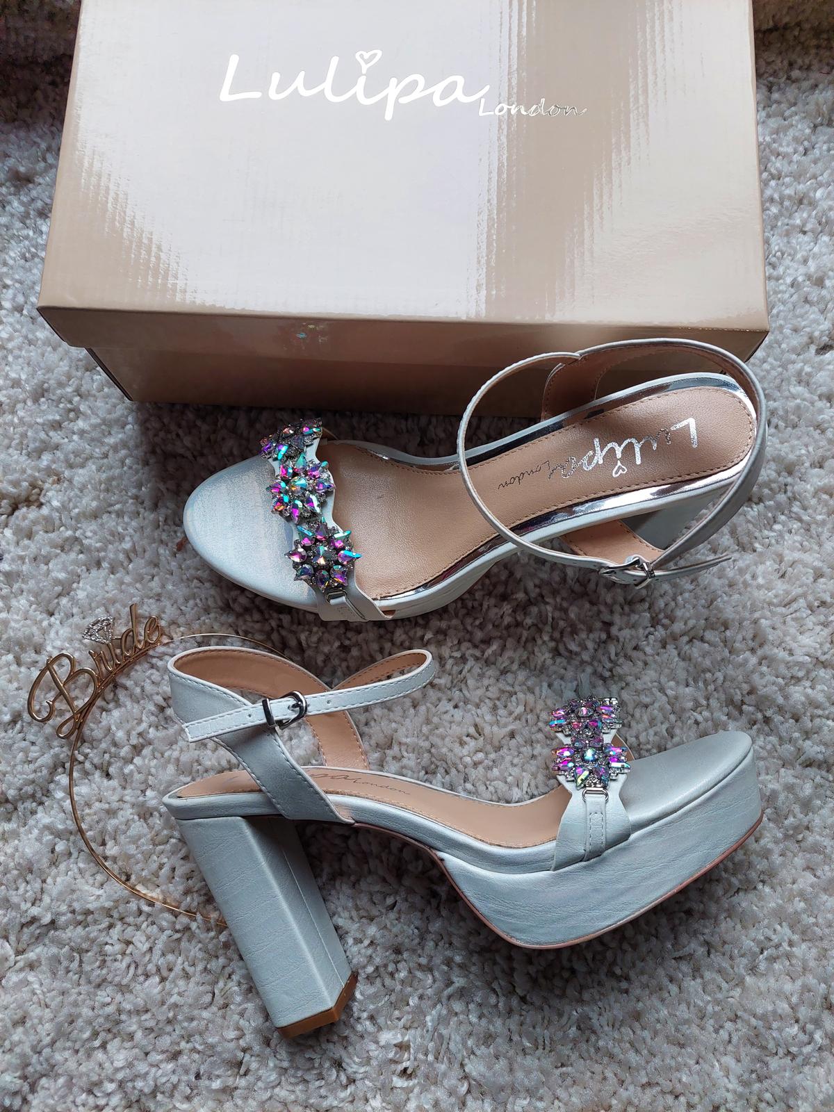luxusni svatebni boty s krystaly vel.41 - Obrázek č. 1
