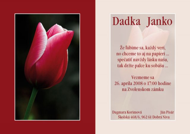 26.4.2008 - Dadka a Janko - Nase oznamenie