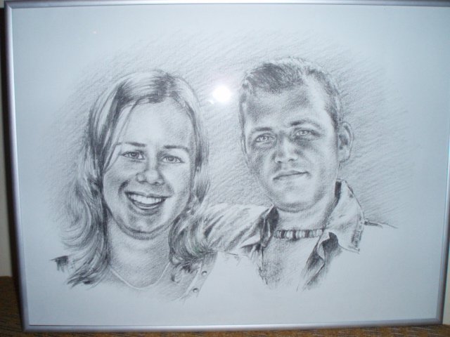 26.4.2008 - Dadka a Janko - Nas obraz od kamarata ... trosku som tam skareda, ale co uz