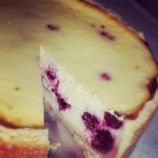 cheesecake s malinami