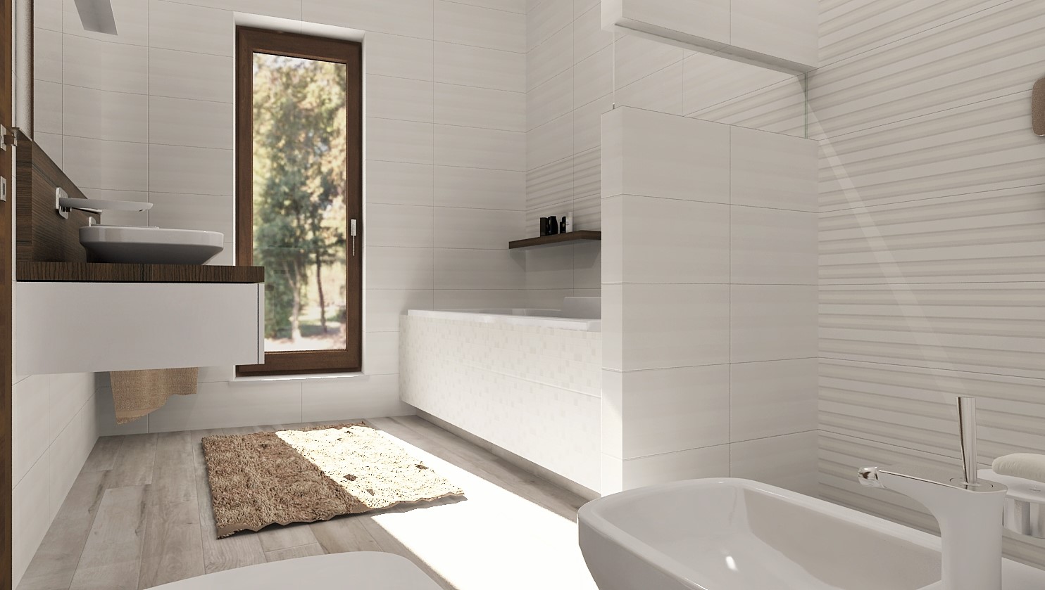3D návrhy kúpeľní - vizualizácie - BENEVA - kúpeľňové štúdio Nitra - www.modernekupelne.sk