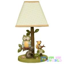 lampa na komodu k postieľke...