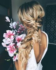 Tento romanticky uces by som chcela, len neviem ako by to vyzeralo s tmavohnedymi vlasmi