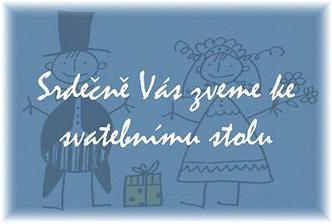 pozvánky ke stolu :-) vlastní výroba