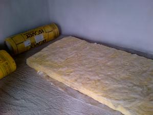 Zacali sme s izolaciou podkrovia...