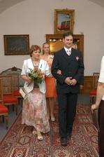 Groom with his mother