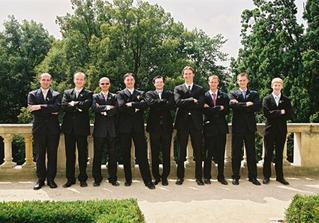 Groom with best friends