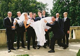 Lucky bride