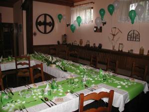 Dekorace - ukázka z naší restaurace a její výzdoby