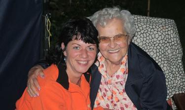 Irenka s Květuškou