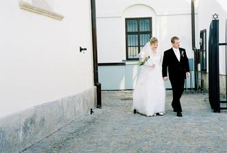 Andrea a David ze synagogy