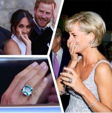 Meghan dostala od Harryho prsten, který nosila jeho matka Diana