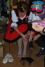 vytancovane bolave nohy-este pred redovym tancom!