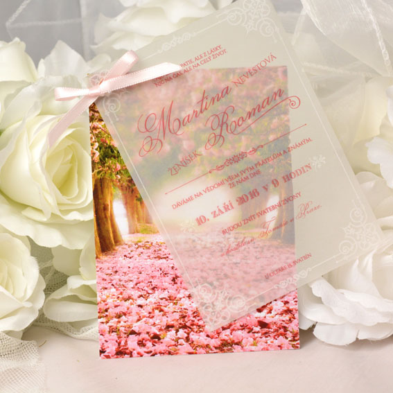 Svatební oznámení Printia - růžová svatba - Obrázek č. 134