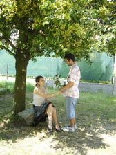 Prvy letny den (21.6.2008) - moj najdrahsi ma poziadal o ruku