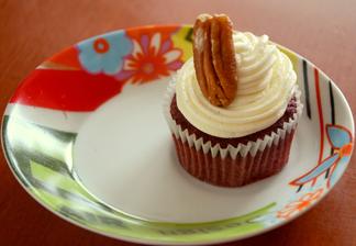 Red Velvet cupcake podle Magnolia Bakery