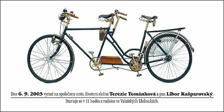 len skoda, ze nie sme cyklisti...