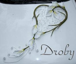 ozdoba na auto, dakujem sikovnej droby :)