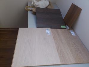 kuchyna ( colorado Oak) a dvaja favoriti - dub relax ( bily) a dub strong