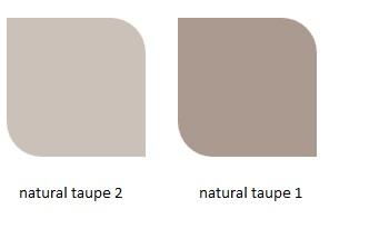 natural taupe 2 za kuchynsku linku ( pripadne natural taupe 1 za obyvaci stenu) premyslim jestli dve hnede a jedna zelena, nebudou na jednu mistnost moc