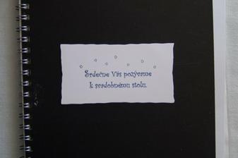 pozvanka ke stolu