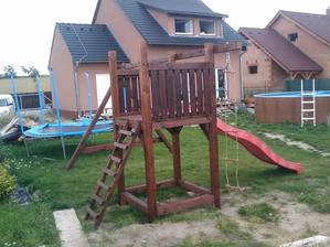 časem dole pod skluzavkou bude domeček a nahoře střecha - inspirace u Jirka123