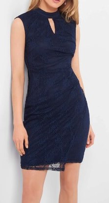 Nové tm. modré šaty Orsay - Obrázek č. 1