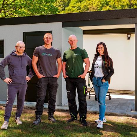 Montované záhradné domčeky GARDEON