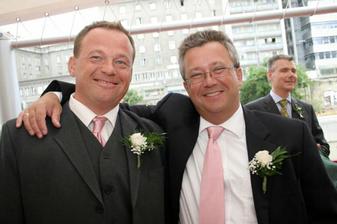 Andreas so svojim svedkom Petrom