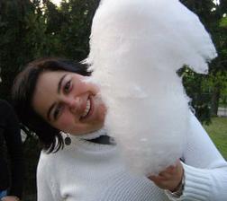 Svědkyně nevěsty - sestřička Jaňulka.. Aktuální foto z dubna 2007:-)