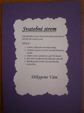 instrukce ke svatebnímu stromu