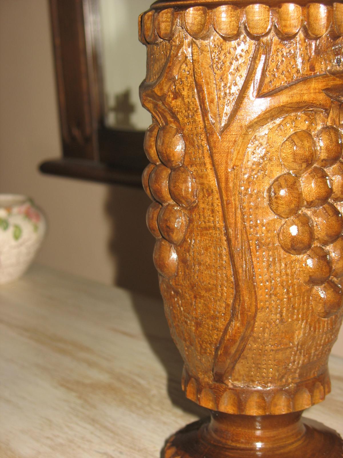 drevená váza - Obrázok č. 4