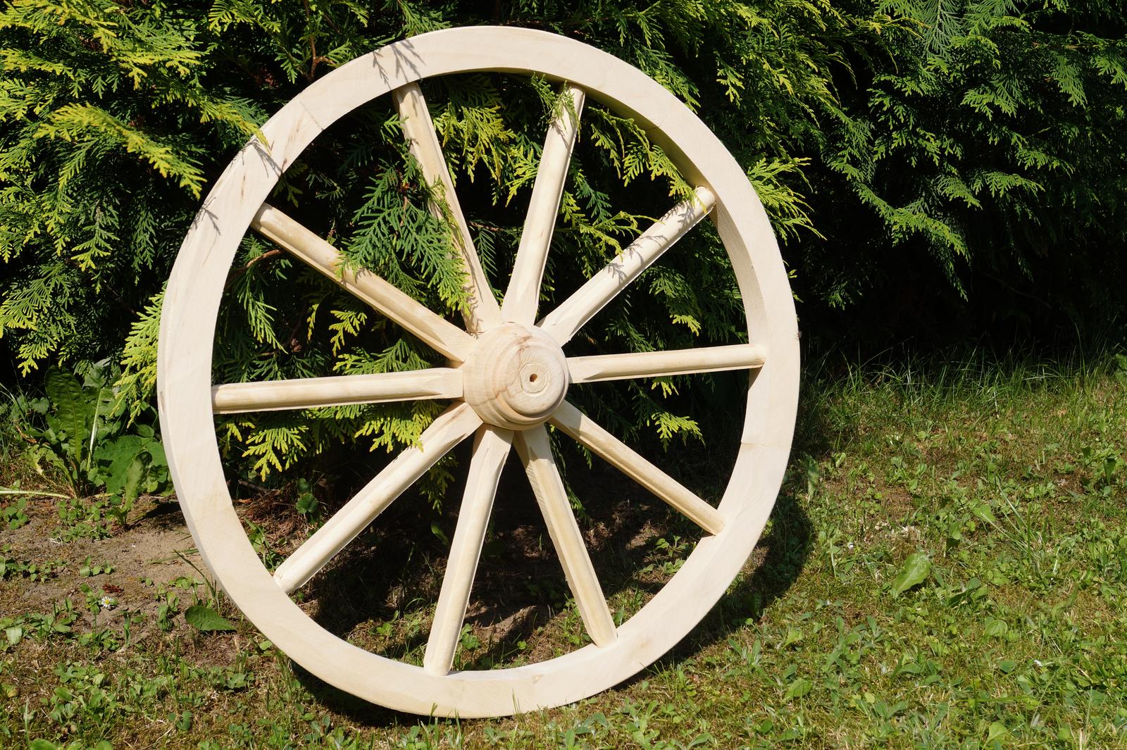 Drevené dekoračné koleso 60cm - Obrázok č. 1