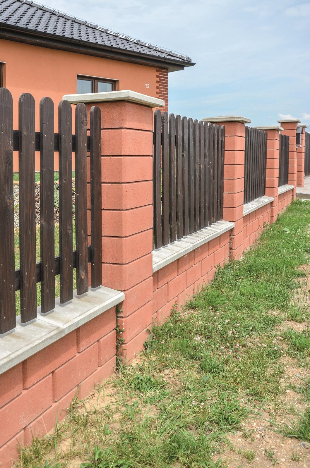 Betonové ploty z tvárnic, cihel a deskové - SIMPLE BLOCK
