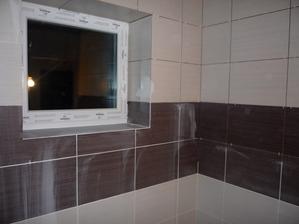 Začíname špárovať...