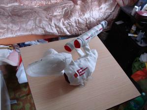 poletí Enterprise.... fotečky přímo od šikovné paní co nám vyráběla :)