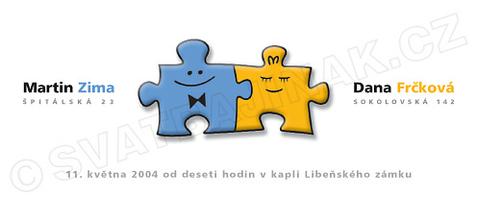 Buď tohle oznámení nebo kamarádka výtvarnice navrhne originál...