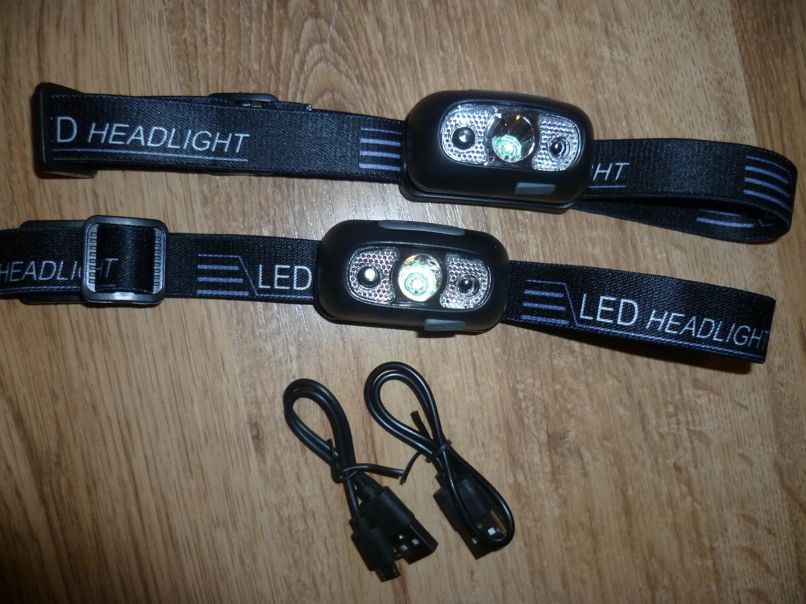 LED Nabíjacia čelovka -nová - Obrázok č. 1